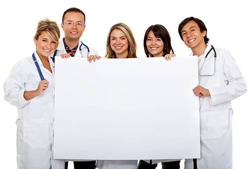 People in White Coats