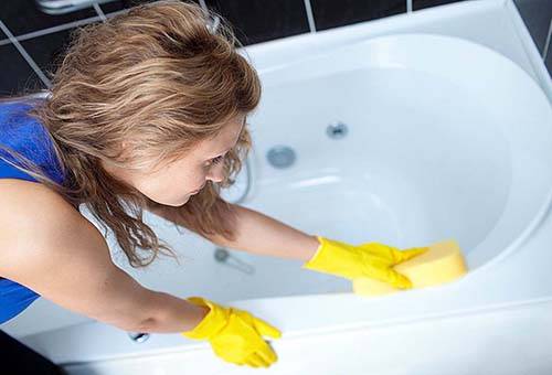 Bath cleaning