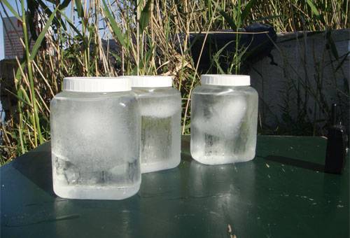 Water freeze