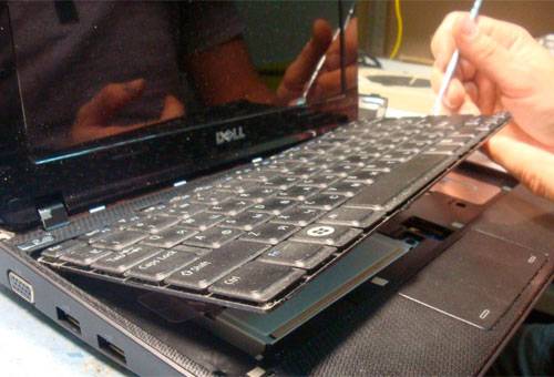 Tastatūras dziļa tīrīšana