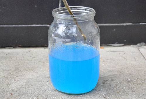 Copper sulfate solution