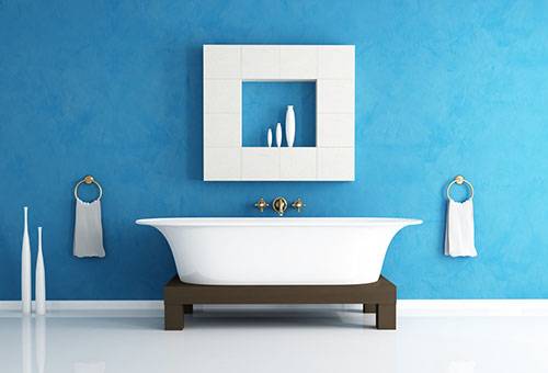 Clean bathroom