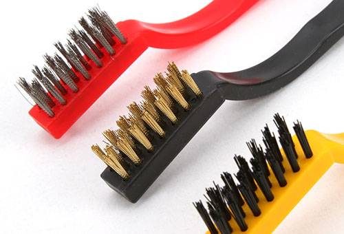 Brushes for metal