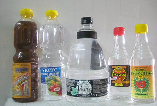 Bottled Vinegar