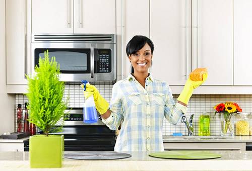 Kitchen cleaning