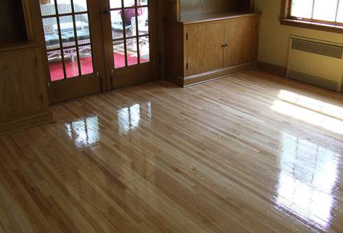 Laminate after washing