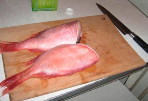 Skinless perch