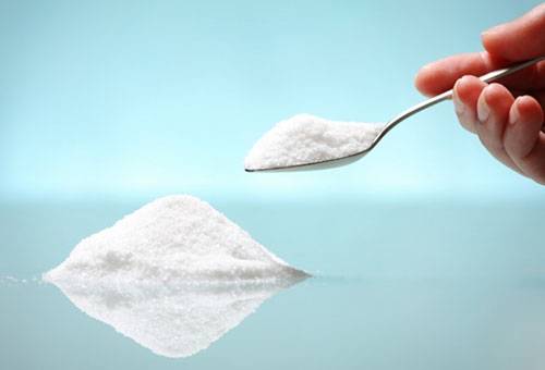 A spoon of salt