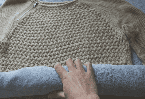towel drying