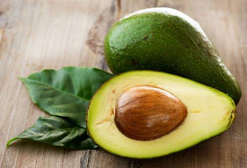 Ripe avocado