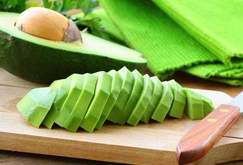 Chopped avocado