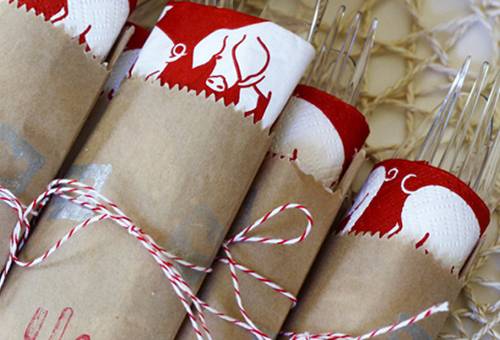 Christmas napkins