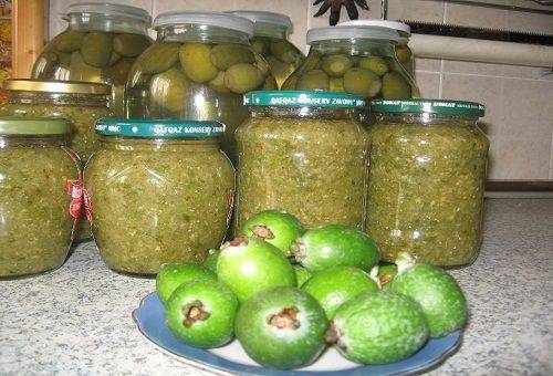 feijoa kompoti un konservi