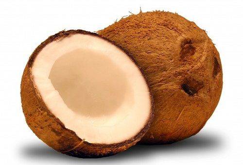 split coconut