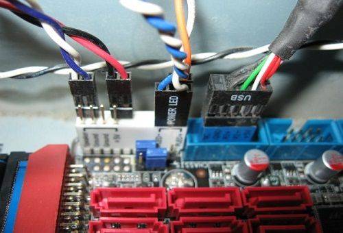 motherboard power wires