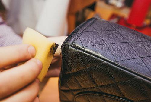 Leather bag care