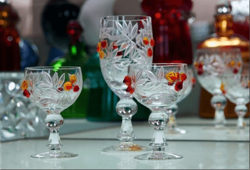 crystal glasses