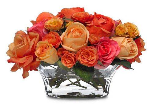 flowers in a vase