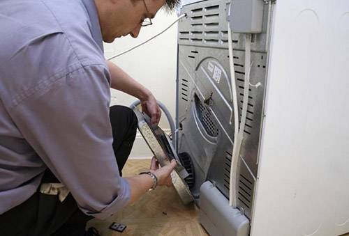 Washing machine installation