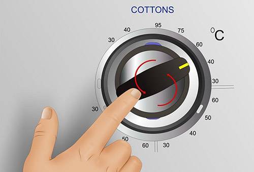 Setting the washing mode