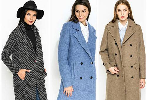 Girls in Draped Coats