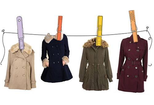 Drying coat