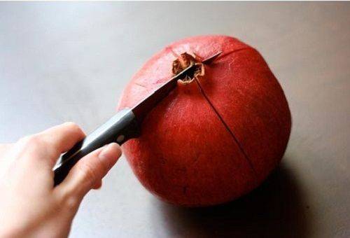 red pomegranate