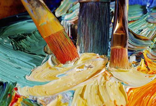 Oil paint