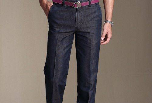 man in trousers