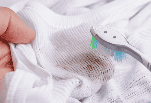 stain on clothes