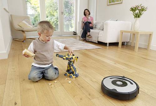 Vacuum cleaner robot