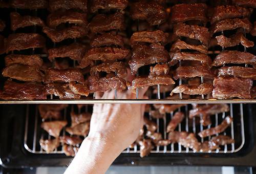 Meat drying