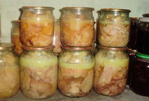Canned meat