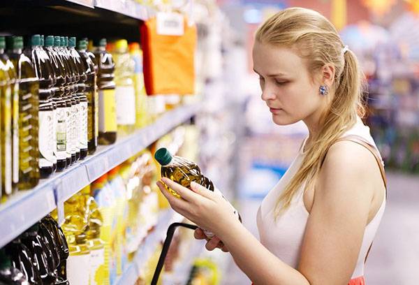 Olive oil selection