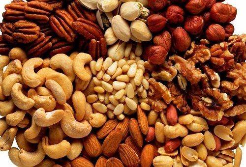 different kinds of nuts