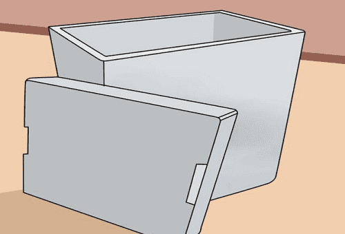 special ice storage container