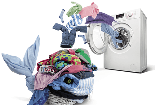 Productive washing machine
