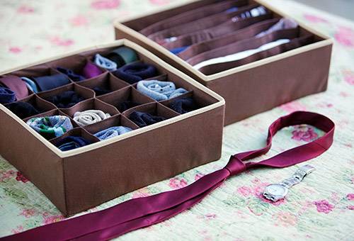 Box for home textiles