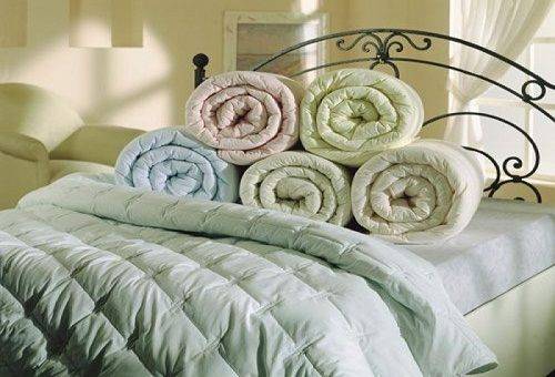 quilts on the bed