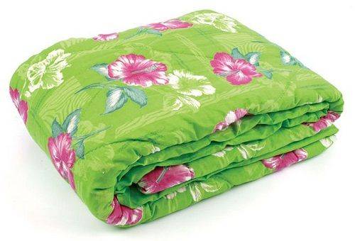 green quilt
