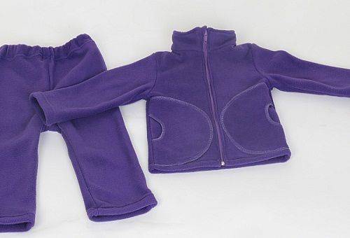 fleece baby clothes