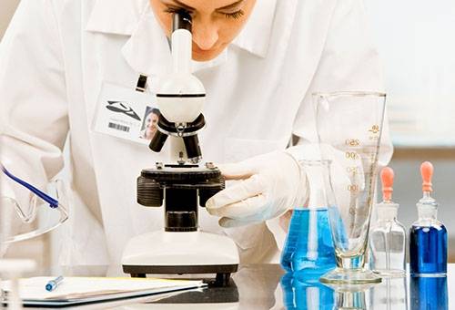 Laboratory study of biomaterial