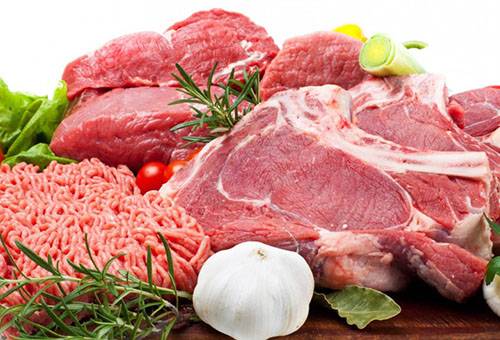 Fresh meat and minced meat