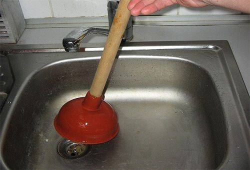 plumbing sink cleaning
