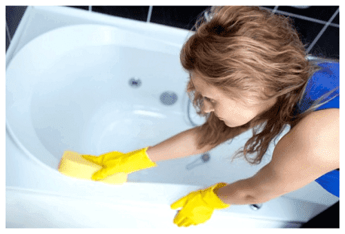 bath cleaning