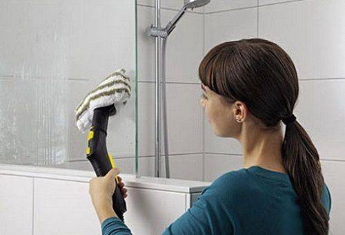 shower cab cleaning
