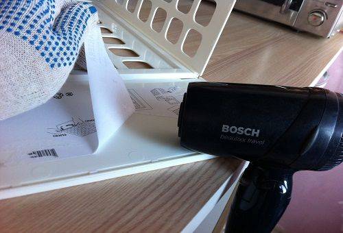 Sticker dryer
