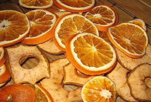 dried oranges