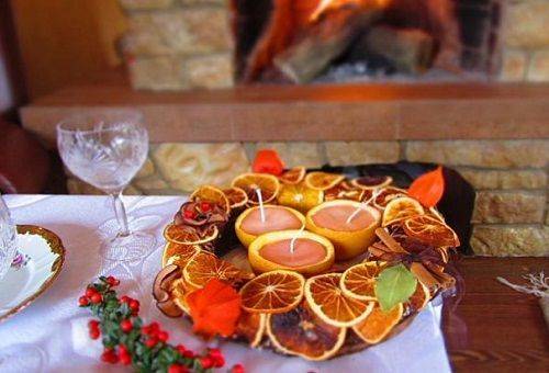 dried oranges