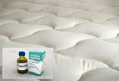 hydrogen peroxide and mattress